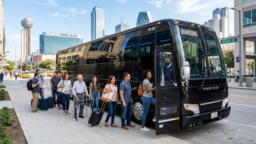 Why Fort Worth Groups Choose Coach Bus Rentals for Stress-Free Event Transportation