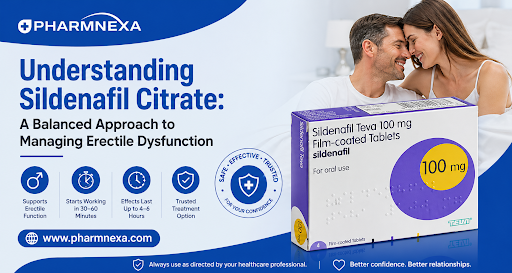 Understanding Sildenafil Citrate: A Balanced Approach to Managing Erectile Dysfunction